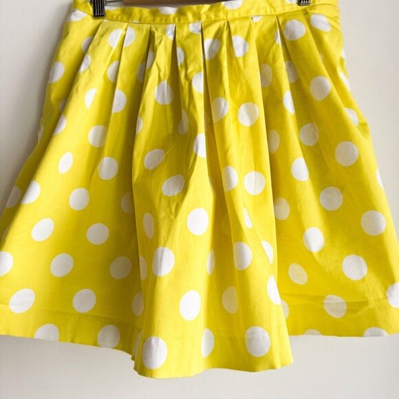 Pink Tartan yellow White Polka Dot Full Mini Skirt 14 - Picture 3 of 7
